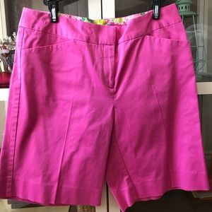 Lilly Pulitzer pink shorts white tag size 8